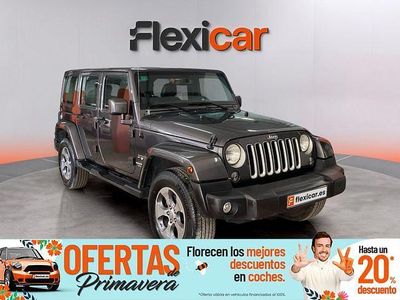 Usado Jeep Wrangler Sahara 200 CV (147 kW) 2017 Gris SUV