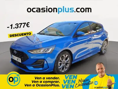 Usado Ford Focus ST-Line 125 CV (91 kW) 2023 Azul