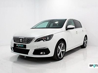 Usado Peugeot 308 Allure 130 CV (95 kW) 2018 Blanco Berlina