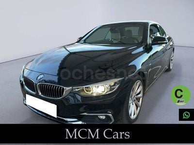 Usado BMW 420 Luxury Line 184 CV (135 kW) 2018 Negro Descapotable
