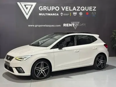 Usado Seat Ibiza FR 115 CV (84 kW) 2018 Blanco Utilitario