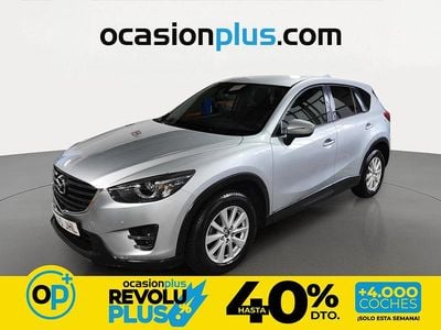 Usado Mazda CX-5 Style+ 150 CV (110 kW) 2015 Gris plata SUV