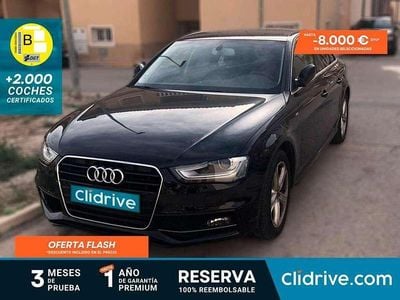 Usado Audi A4 S-Line 150 CV (110 kW) 2015 Negro Berlina