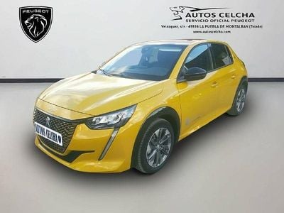 Usado Peugeot e-208 Allure 100 kW (136 CV) 2022 Amarillo Utilitario