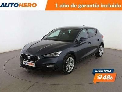 Usado Seat Leon Style 131 CV (96 kW) 2021 Gris Berlina