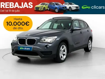 Usado BMW X1 150 CV (110 kW) 2014 Gris / plata SUV