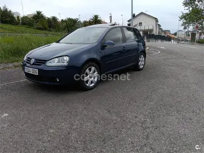 Usado VW Golf VI Highline 140 CV (102 kW) 2008 Azul Utilitario