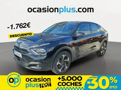 Usado Citroën C4 Feel 130 CV (95 kW) 2023 Negro Berlina