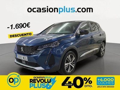 Usado Peugeot 3008 Allure 130 CV (95 kW) 2023 Azul SUV