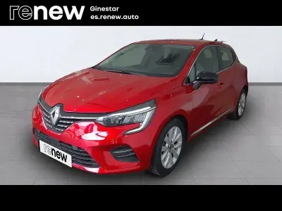 Usado Renault Clio V Zen 91 CV (66 kW) 2021 Rojo Berlina