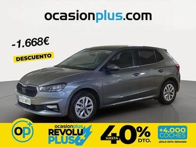 Usado Skoda Fabia Selection 95 CV (69 kW) 2025 Gris Berlina