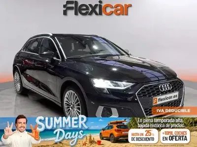 Usado Audi A3 Advanced Plus 110 CV (80 kW) 2021 Negro Berlina