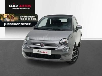 Usado Fiat 500C Club 70 CV (51 kW) 2023 Gris / plata Descapotable