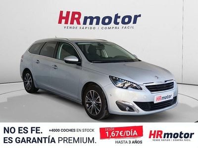 Usado Peugeot 308 Allure 131 CV (96 kW) 2017 Gris Berlina