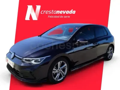 Usado VW Golf VII R-line 150 CV (110 kW) 2021 Negro Utilitario