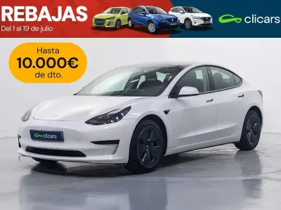 Usado Tesla Model 3 Standard Range 239 kW (325 CV) 2021 Blanco Berlina