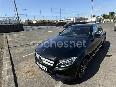 Usado Mercedes C350e 279 CV (205 kW) 2017 Negro Berlina