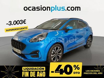 Azul Usado 2024 Ford Puma ST-Line SUV | 19.190 € (Precio justo)