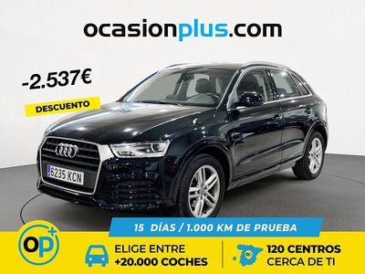 Negro Usado 2017 Audi Q3 Sport SUV | 19.213 € (Precio justo)