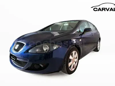Usado Seat Leon Ecomotive 105 CV (77 kW) 2008 Azul Utilitario