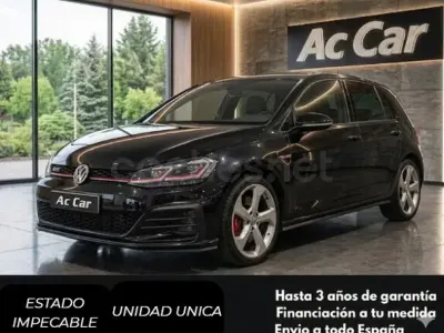 Usado VW Golf VII GTI 245 CV (180 kW) 2019 Negro Berlina