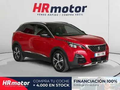 Usado Peugeot 3008 GT-line 130 CV (95 kW) 2019 Rojo SUV