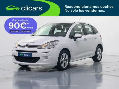 Usado Citroën C3 Live 82 CV (60 kW) 2016 Blanco Berlina
