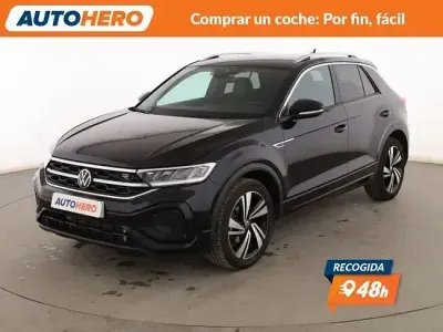 Usado VW T-Roc R-line 150 CV (110 kW) 2022 Negro SUV