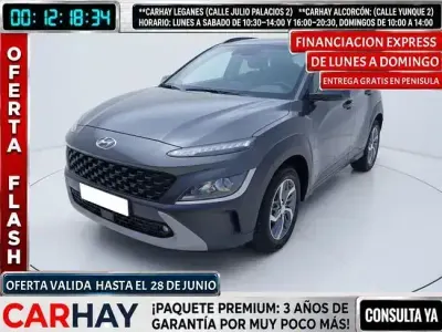 Usado Hyundai Kona 141 CV (103 kW) 2023 Gris SUV