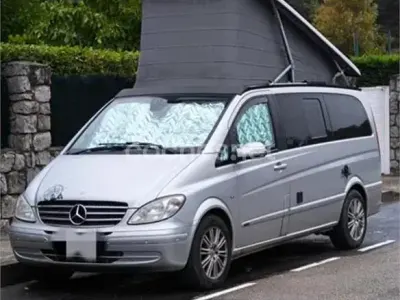 Usado Mercedes Viano 204 CV (150 kW) 2007 Gris / plata Monovolumen