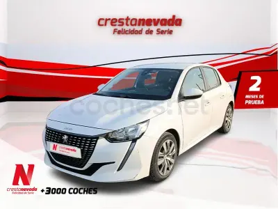 Begagnad Peugeot 208 Active 75 HK (55 kW) 2020 Vit Halvkombi