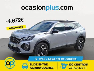 Usado Peugeot 2008 Allure 136 CV (100 kW) 2024 Gris SUV