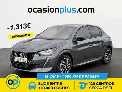 Usado Peugeot 208 Allure 100 CV (73 kW) 2023 Gris Utilitario