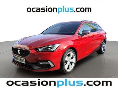 Usado Seat Leon FR 150 CV (110 kW) 2024 Rojo Monovolumen