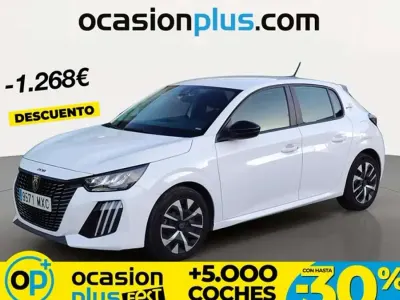 Usado Peugeot 208 Style 102 CV (75 kW) 2024 Blanco Utilitario