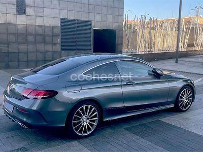Usado Mercedes C250 AMG line 204 CV (150 kW) 2016 Gris / plata Coupe