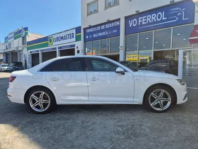 Usado Audi A4 150 CV (110 kW) 2018 Blanco Berlina