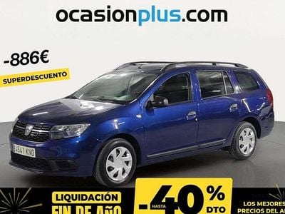 Azul Usado 2018 Dacia Logan Ambiance Utilitario | 8864 € (Precio justo)
