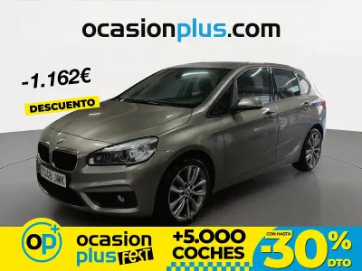 Usado BMW 218 Active Tourer 150 CV (110 kW) 2016 Gris Monovolumen