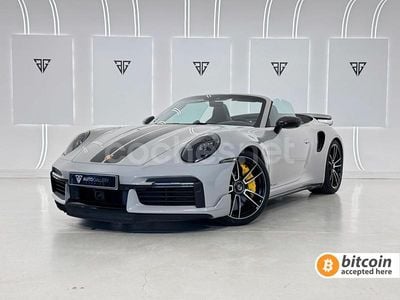 Gris / plata Usado 2021 Porsche 911 Turbo S Cabriolet Descapotable | 236.900 €