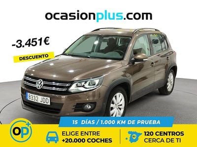 Marrón Usado 2015 VW Tiguan SUV | 13.139 € (Buen precio)