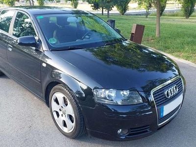 Negro Usado 2008 Audi A3 Sportback Ambition Utilitario | 5500 €