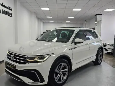 Usado VW Tiguan R-line 150 CV (110 kW) 2021 Blanco SUV