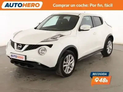 Usado Nissan Juke N-TEC 110 CV (80 kW) 2015 Blanco SUV