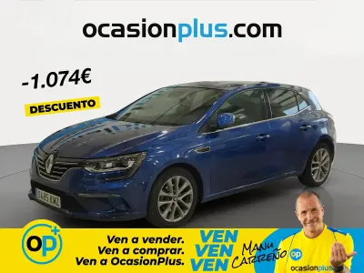 Usado Renault Mégane GT Line GT-Line 130 CV (95 kW) 2018 Azul Berlina