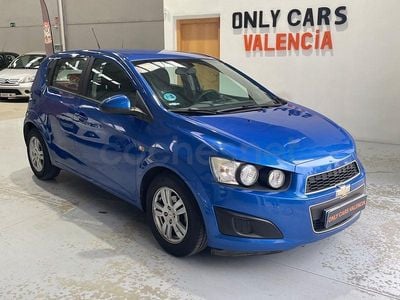 Usado Chevrolet Aveo LT 86 CV (63 kW) 2014 Azul Berlina