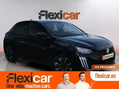 Usado Peugeot 208 Allure 100 CV (73 kW) 2025 Negro Utilitario