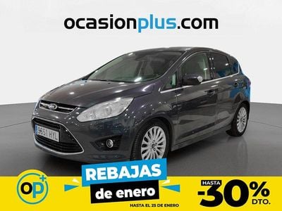 Gris Usado 2014 Ford C-MAX Titanium Monovolumen | 8200 € (Precio justo)