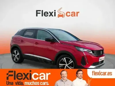 Usado Peugeot 3008 Allure 130 CV (95 kW) 2021 Rojo SUV