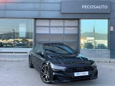 Usado Audi A7 Sportback Ambiente 204 CV (150 kW) 2022 Negro Utilitario